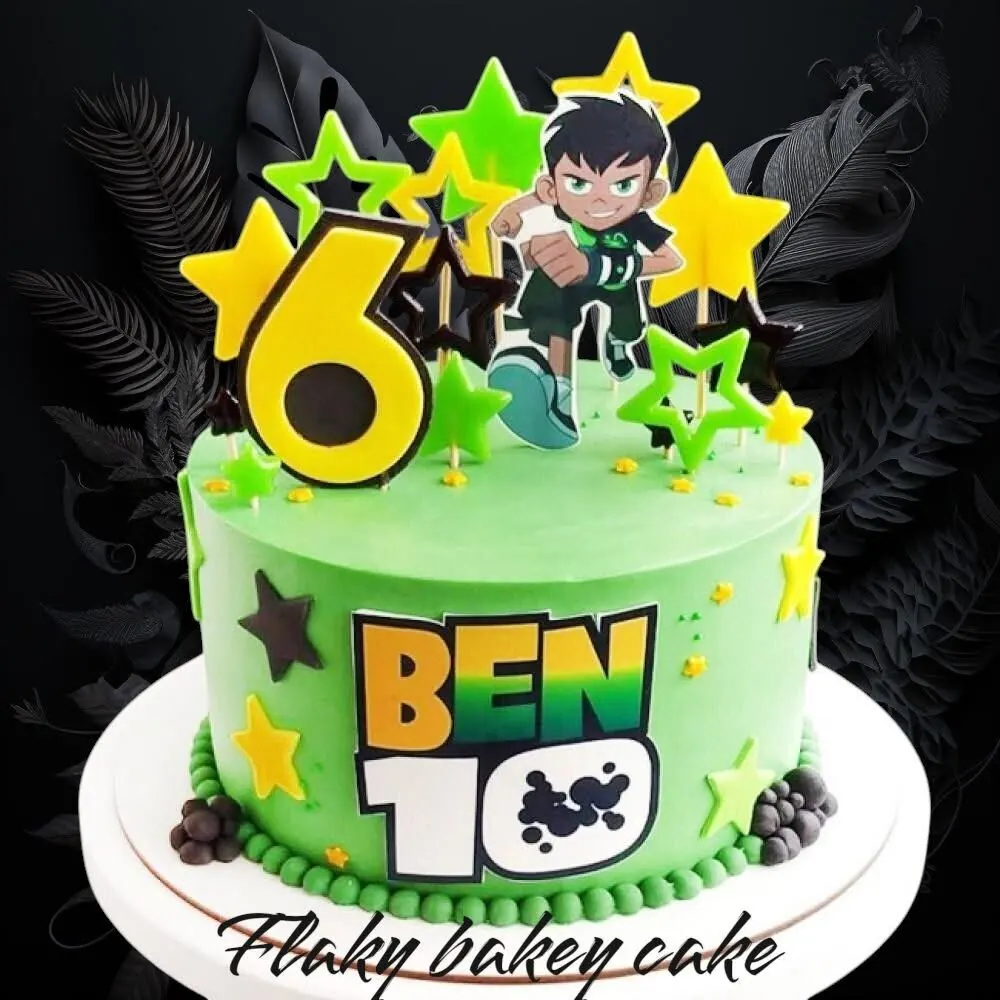 Flaky Bakey custom cake showcase for birthdays and celebrations in Kolkata